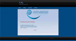 Desktop Screenshot of colegioportugues.org